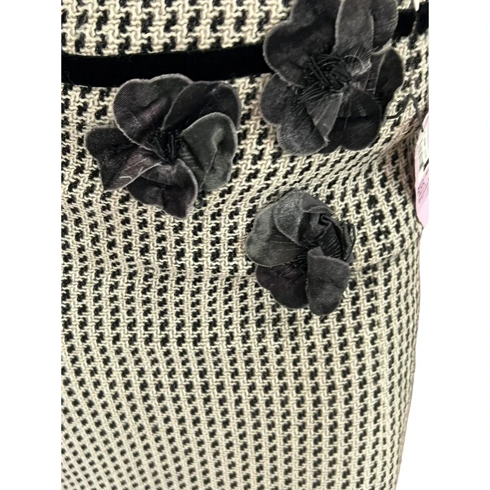 Moschino floral appliqué
